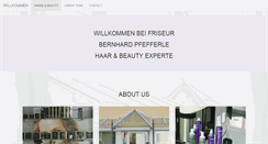 Desktop Screenshot of friseur-pfefferle.de